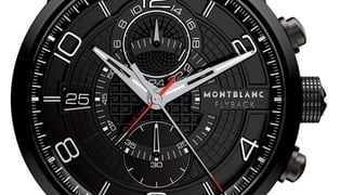 Montblanc timewalker twinfly chronograph black titanium